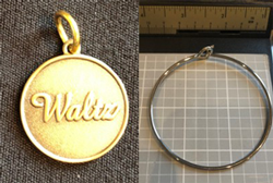 Bronze Colored: Waltz (with free circle bracelet)